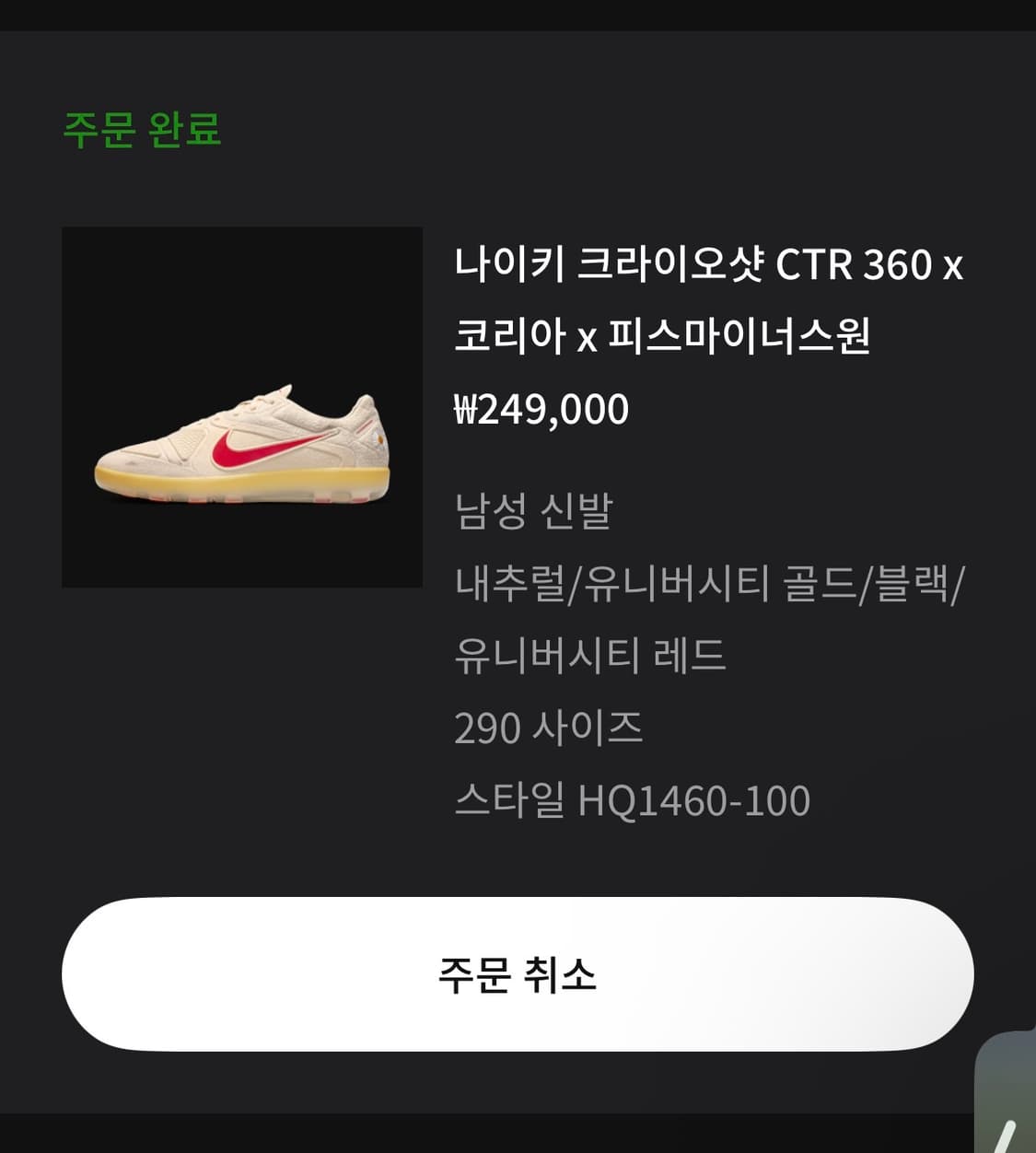 나이키 크라이오샷 290 상품이미지2