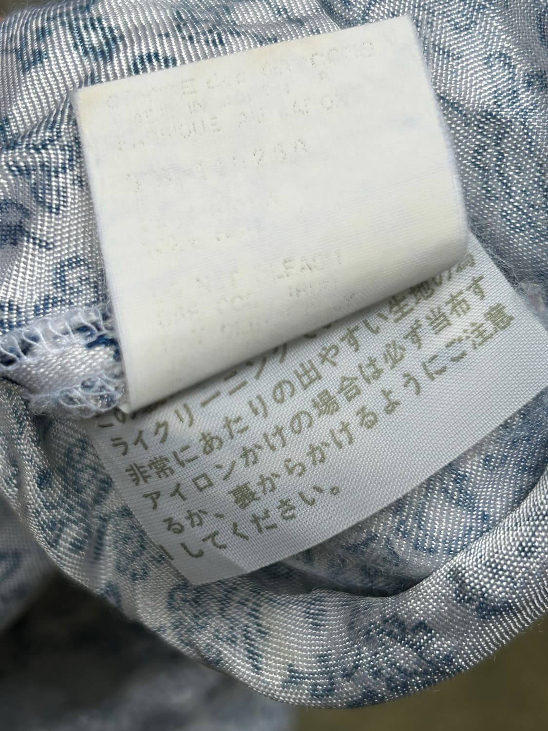 *rare* 꼼데가르송 트리콧 오리엔탈 플라워 롱슬리브  상품이미지6