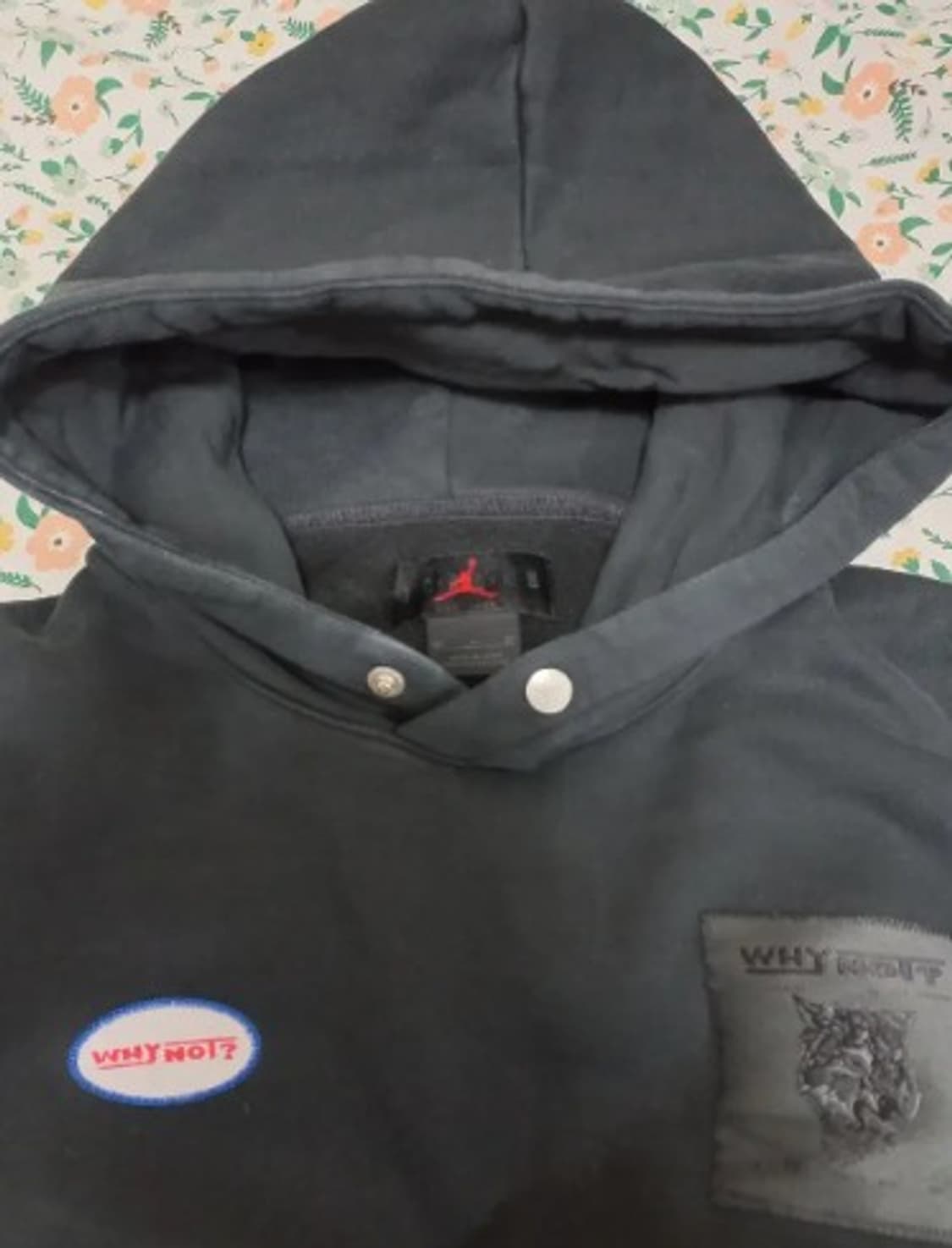 나이키 조던와이낫 블랙기모후드티셔츠 105사이 상품이미지4