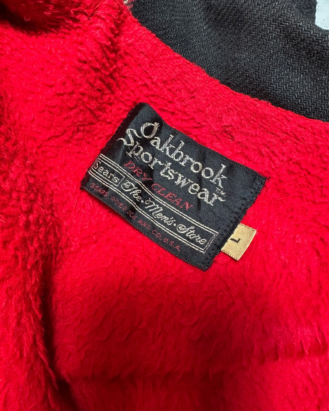 70-80s Sears 시어스 헤비 울 헌팅 자켓 made in usa 상품이미지9