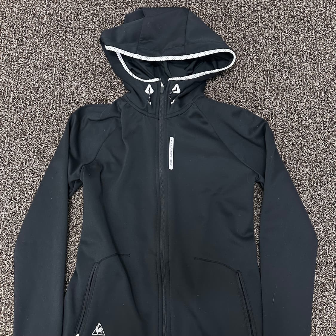 르꼬끄 기모 후드집업 블랙 85(S) 상품이미지2