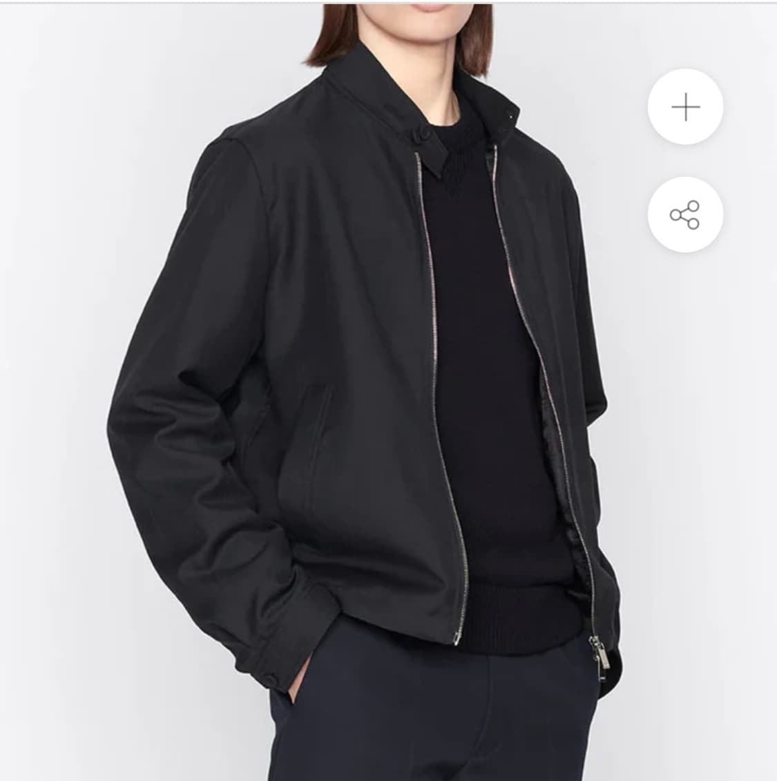 최종 급처)24ss 디올 해링턴 블루종 자켓 상품이미지5