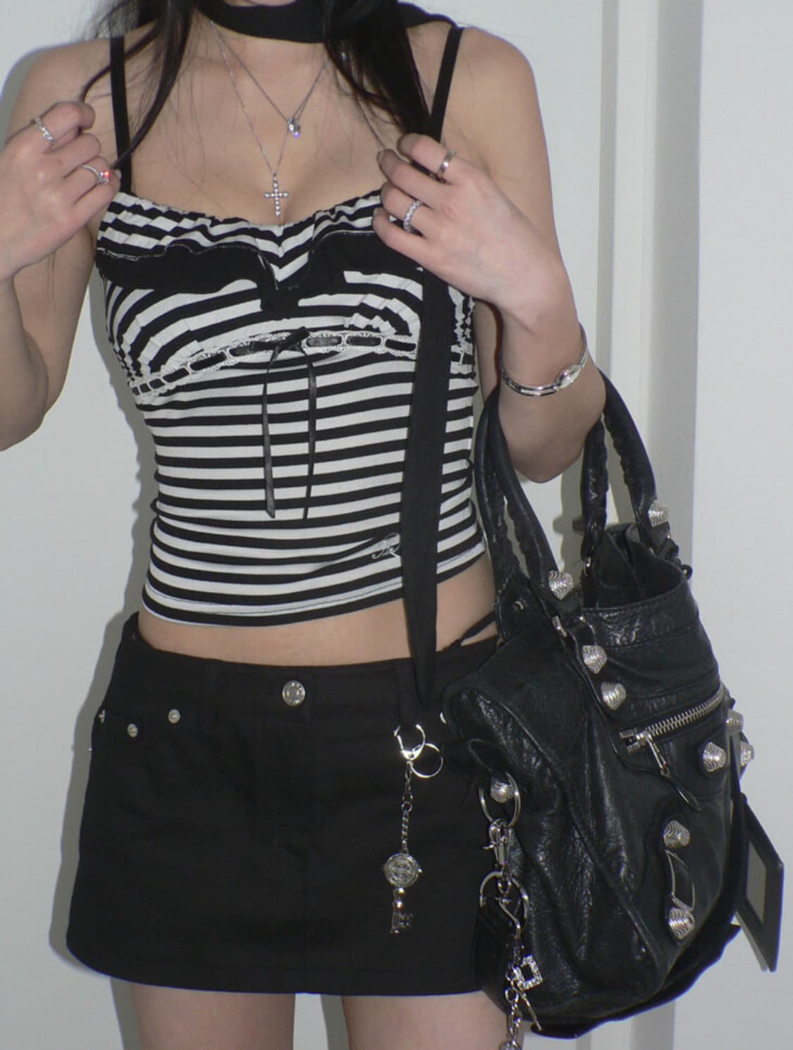 <새상품>엔넘파 Seductive low waist skirt 상품이미지4