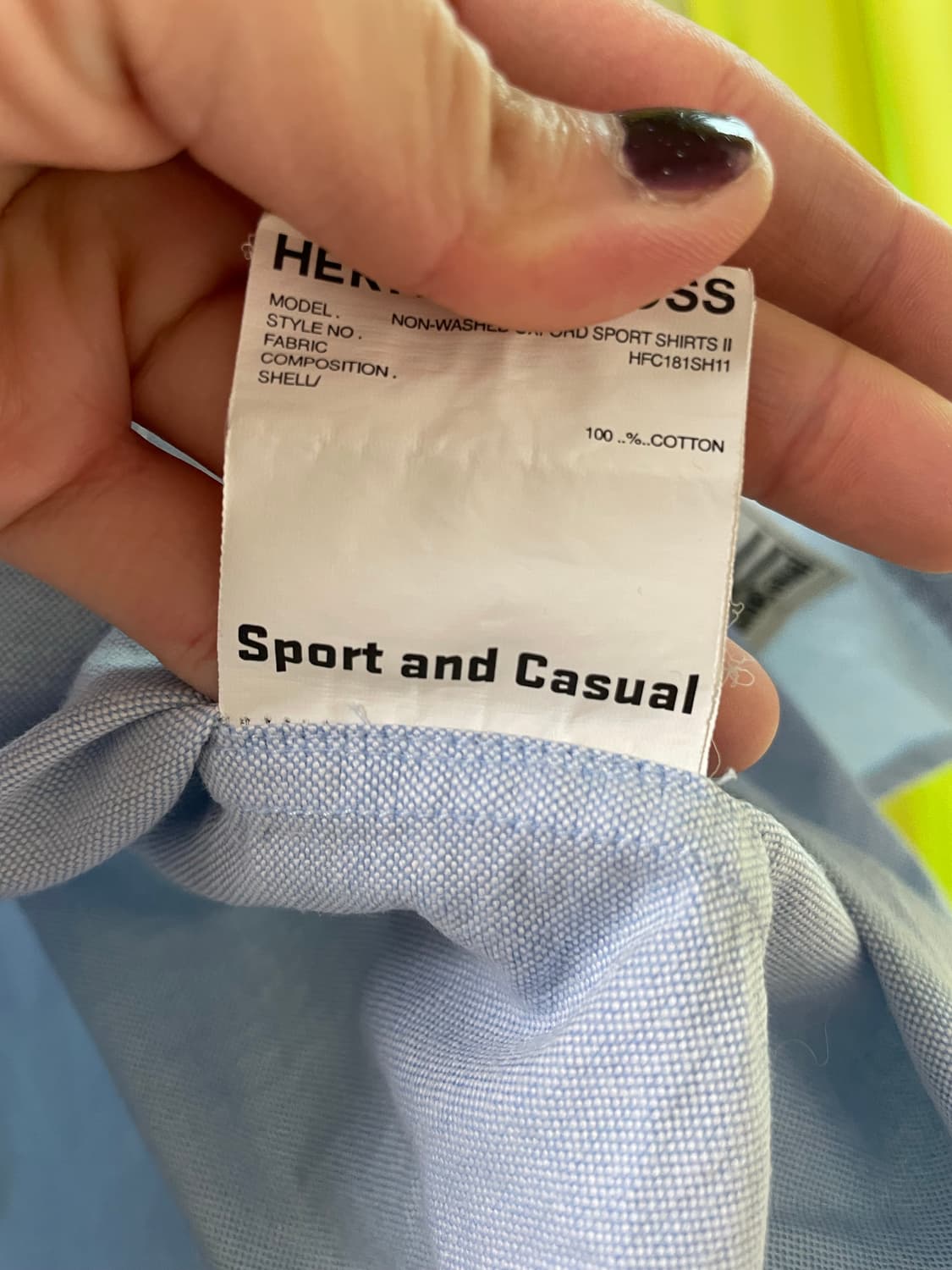 헤리티지플로스 옥스포드 스포츠 셔츠 상품이미지4