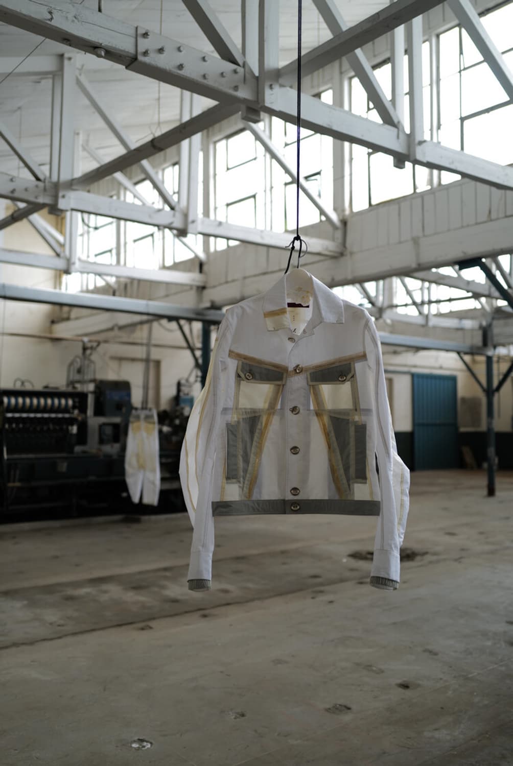 까르넷 아카이브 CRUSTACEAN TRUCKER JACKET / WHI 상품이미지5