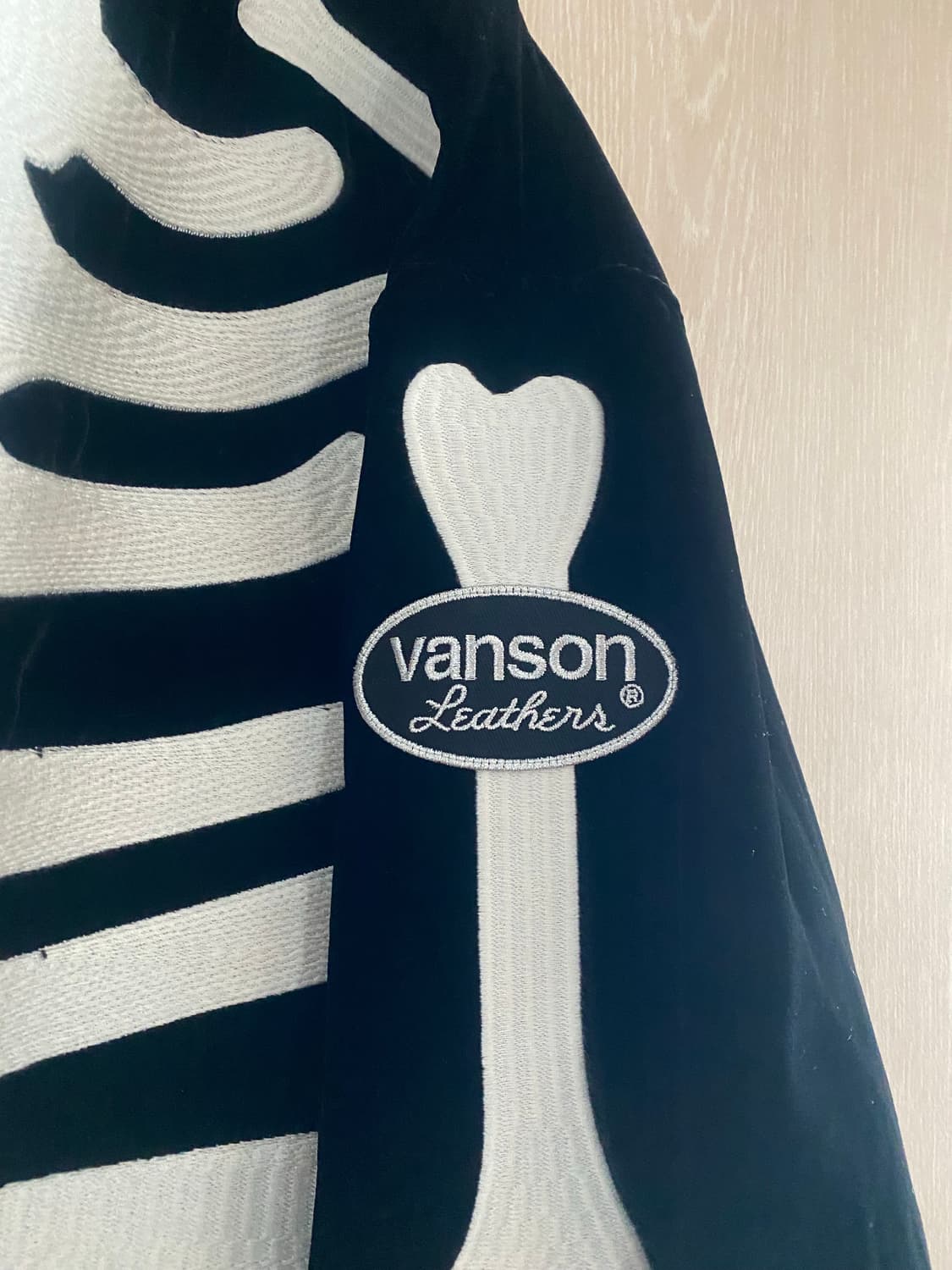 마스터마인드 x 밴슨 블루종 블랙 - 25FW 상품이미지3