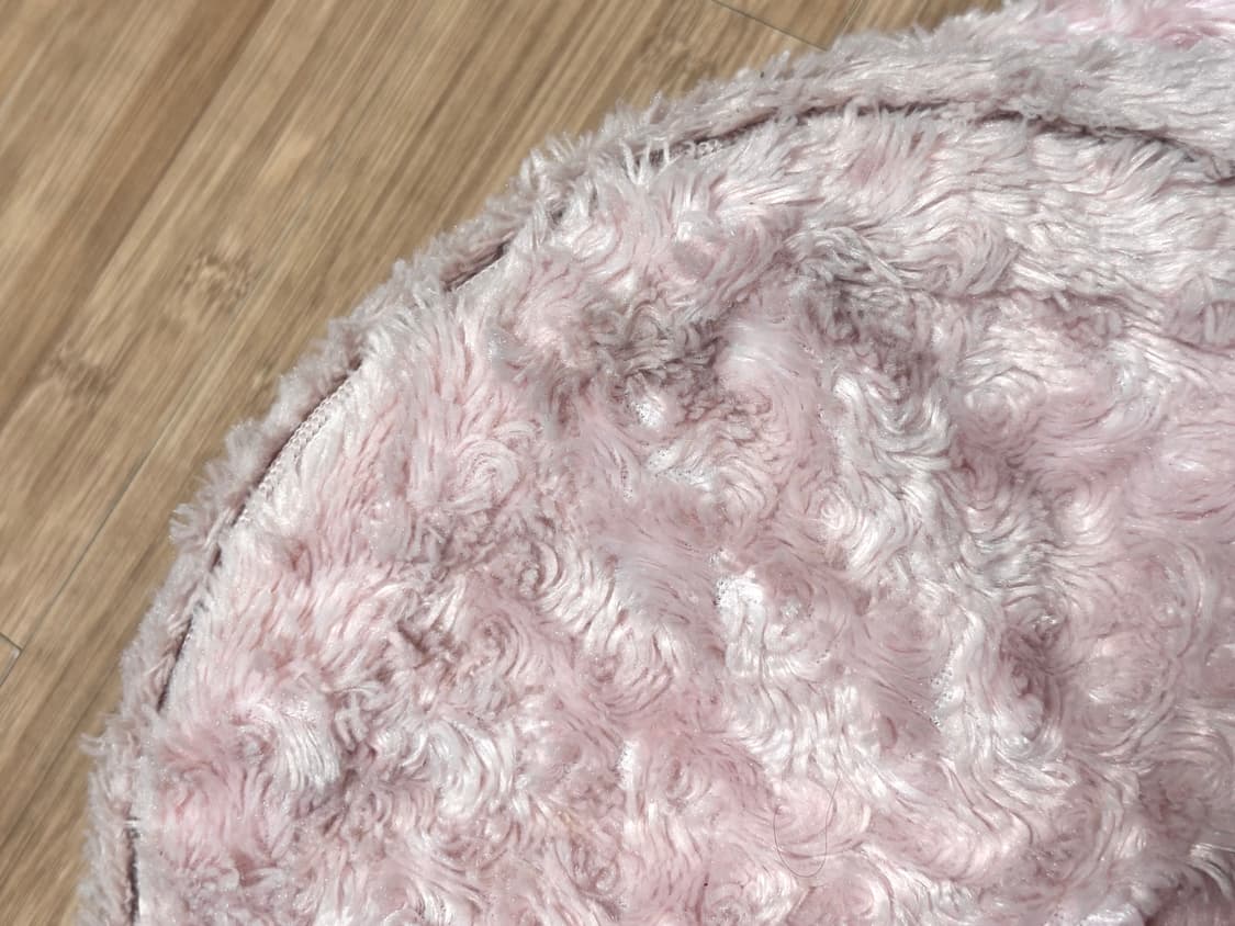 빈티지 로즈보아 리본 퍼 가방 백팩 러블리 히메갸루 상품이미지4