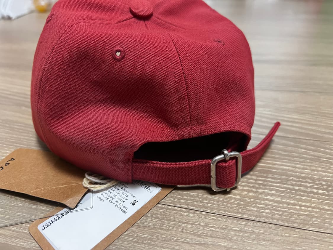 apc 볼캡 레드 상품이미지4