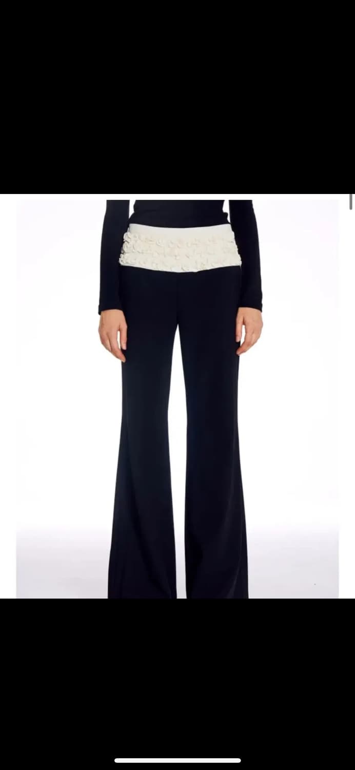 오운서 Lace Flower Icing Casual Pants 상품이미지1