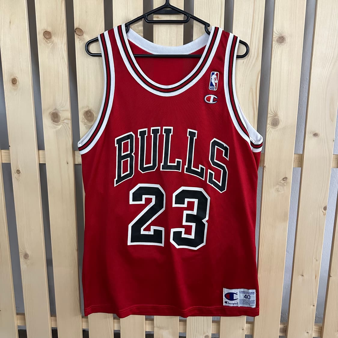 (M) 챔피온 NBA 시카고 불스 마이클 조던 23 져지 상품이미지1
