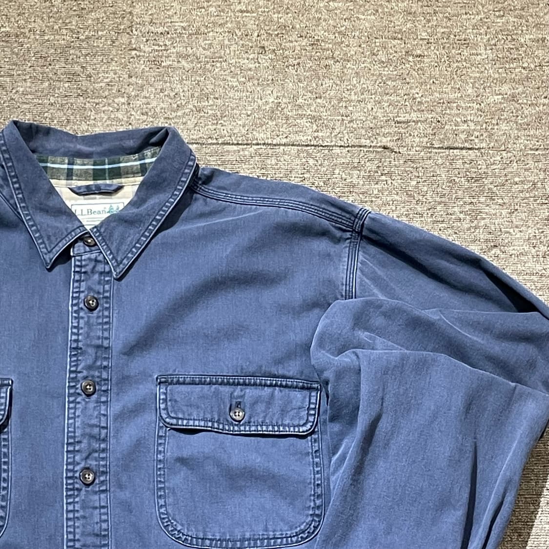 (XL) L.L.Bean 엘엘빈 코튼 워크 셔츠  상품이미지2