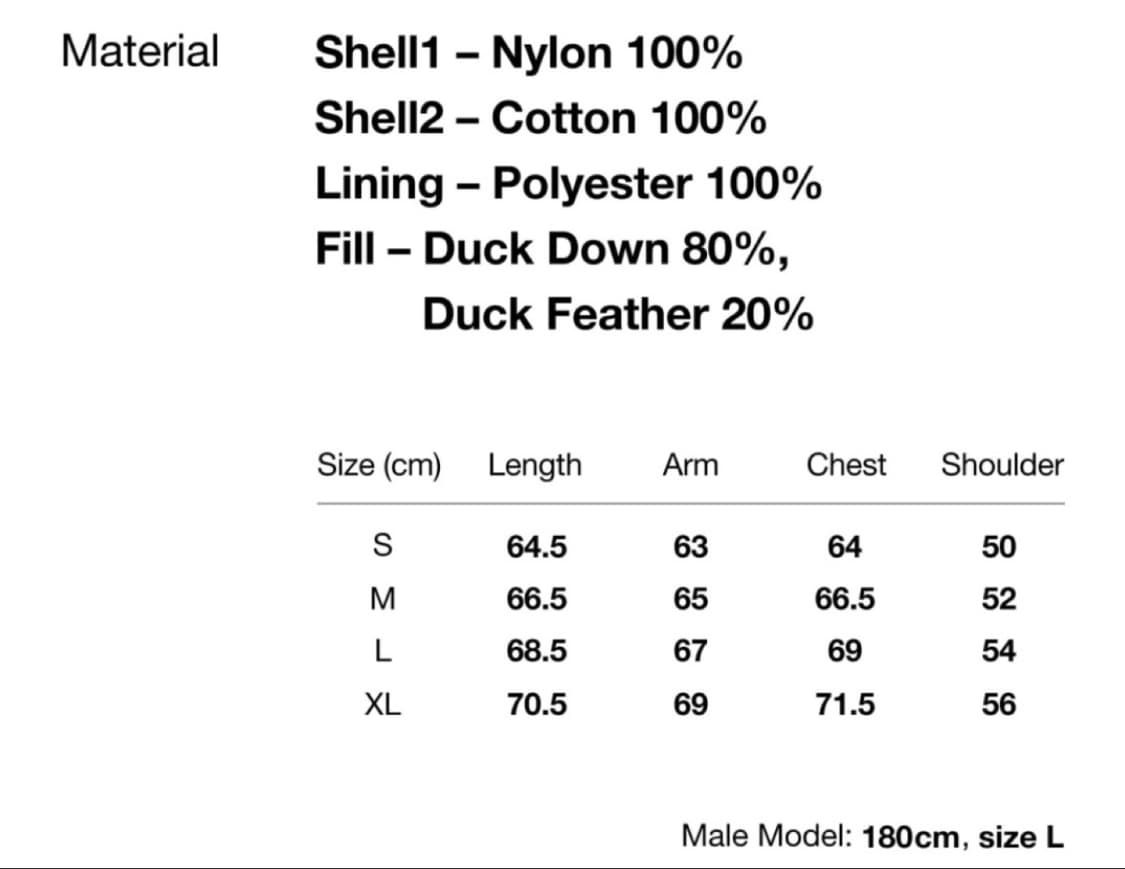 디스이즈네버댓 숏패딩 상품이미지2