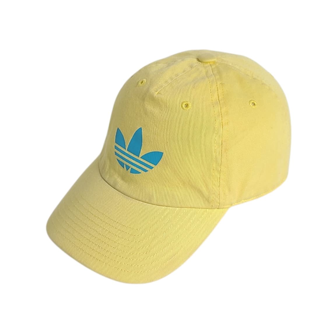 adidas) 빈티지 아디다스 트레포일 로고 볼캡 개나리 상품이미지2