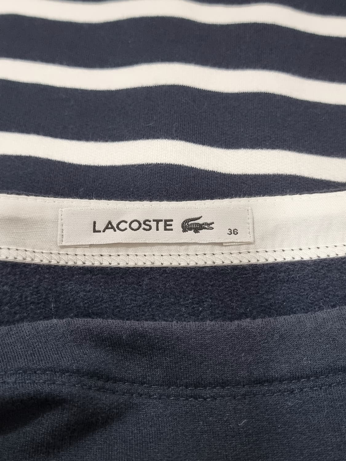 라코스테 스트라이프 티셔츠 (C800 상품이미지3