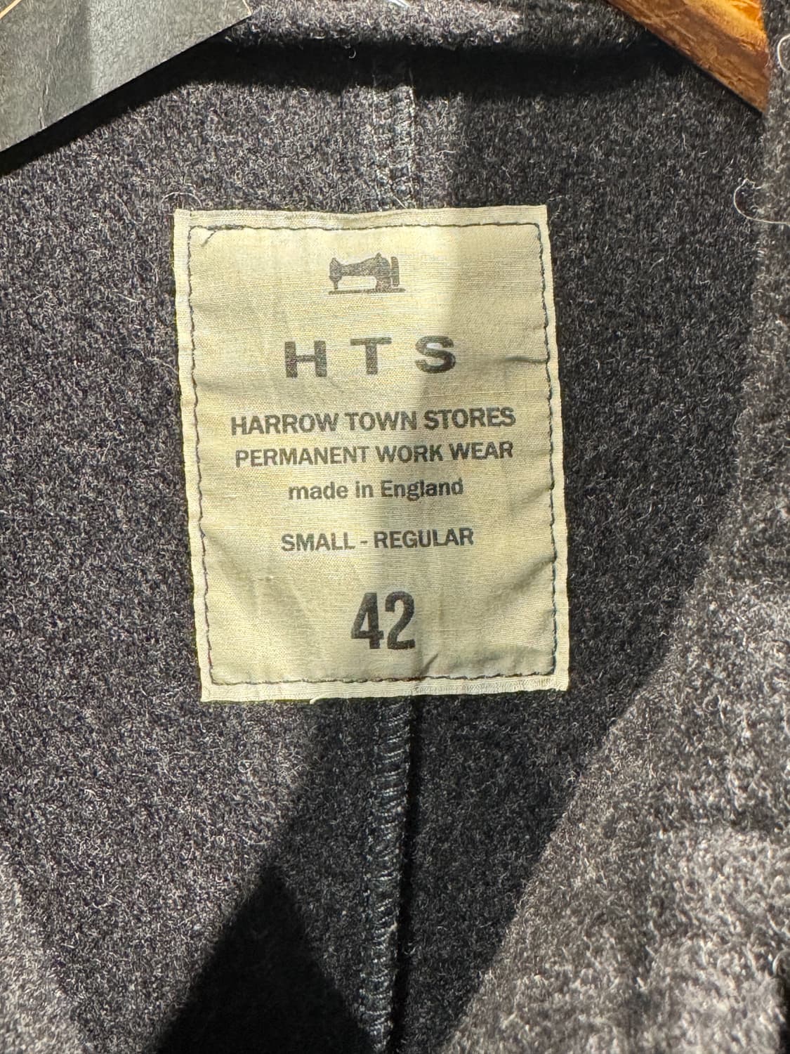 HARROW TOWN STORES dark gray coat 상품이미지3