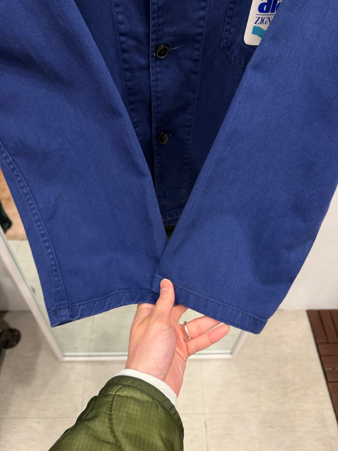 90s French work jacket 프렌치 워크 자켓 상품이미지5