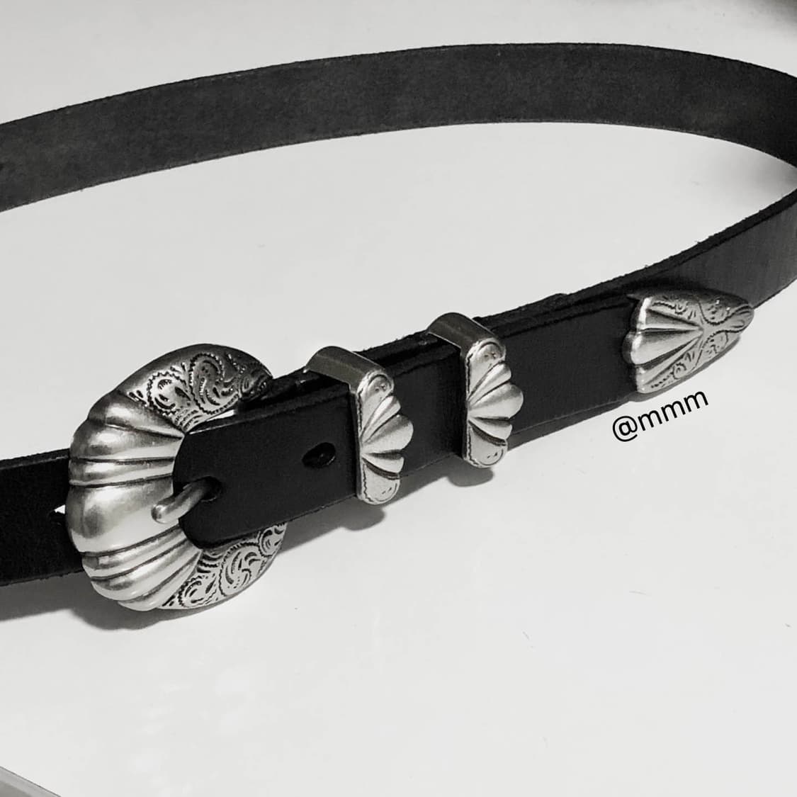 [Unisex] 토닉 웨스턴 이태리 가죽 벨트 상품이미지8