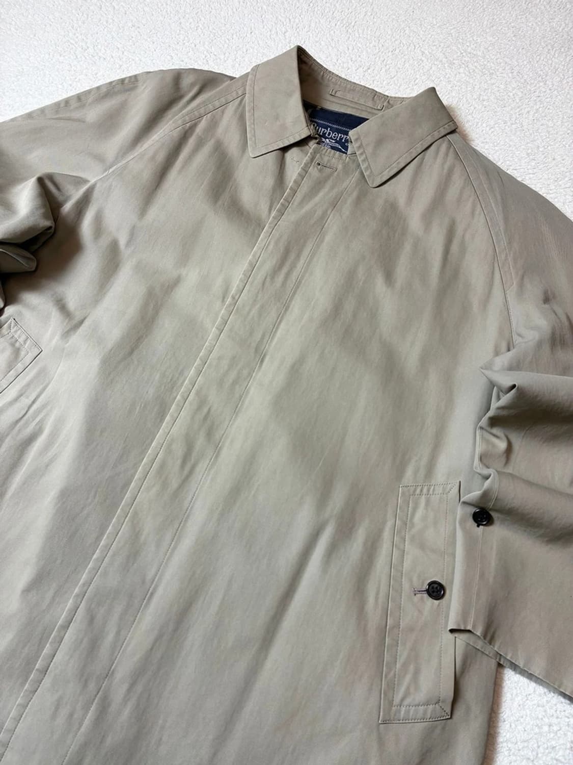 버버리 90's 싱글 시그니처 트렌치 코트 PN7541 상품이미지2