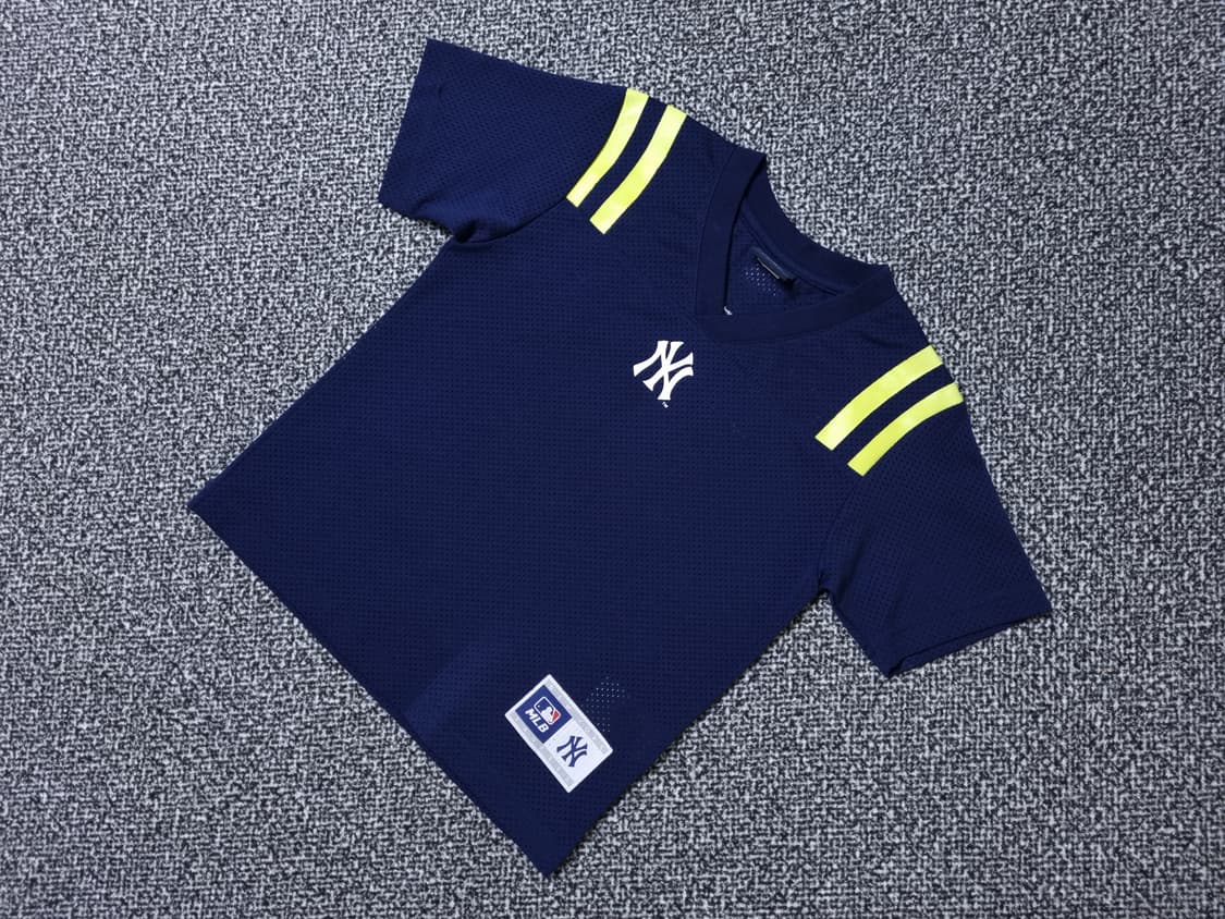 [무료배송][110]MLB 키즈 뉴욕양키스 매쉬 반팔티 상품이미지3