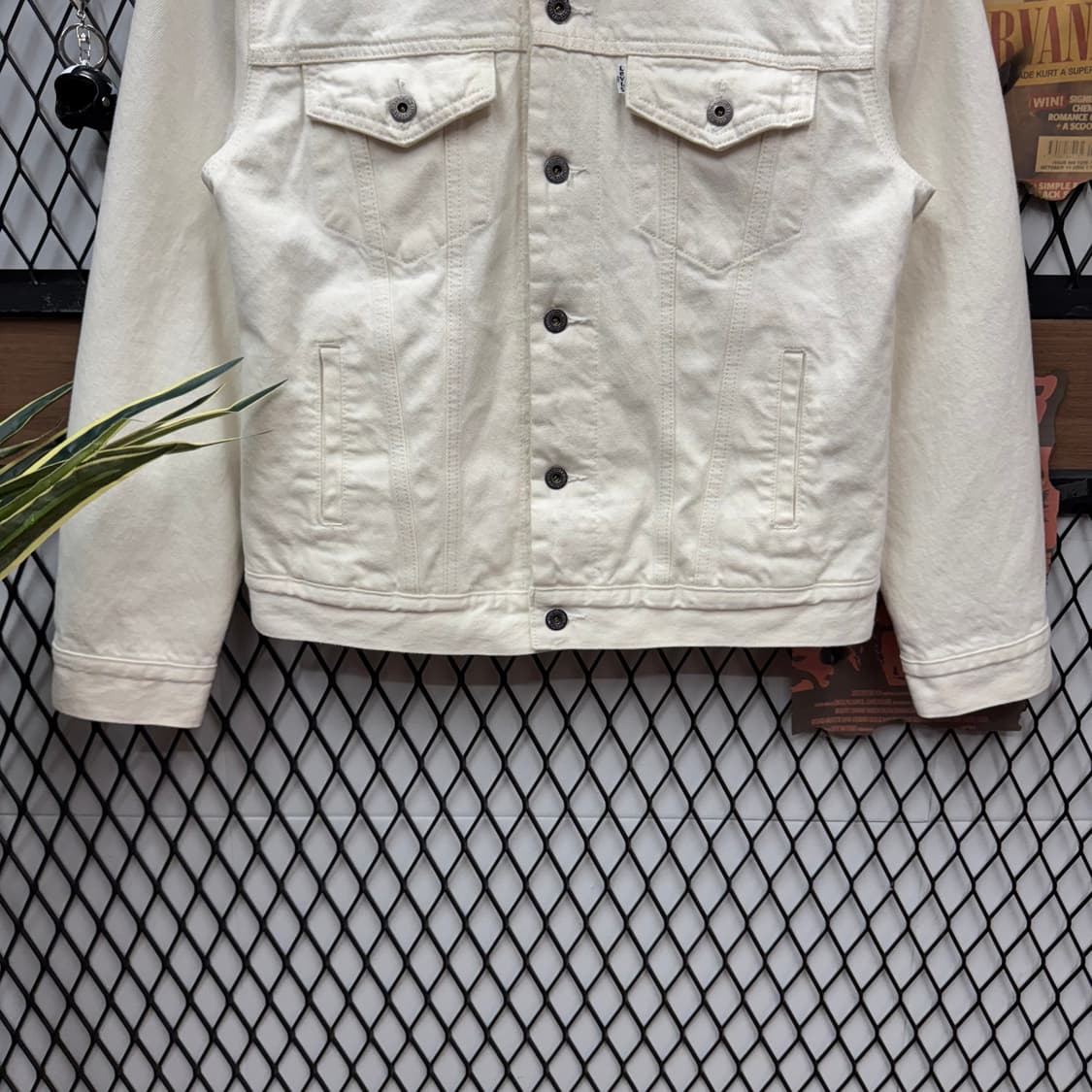 리바이스 타입 3 쉐르파 트러커 자켓 화이트 상품이미지4