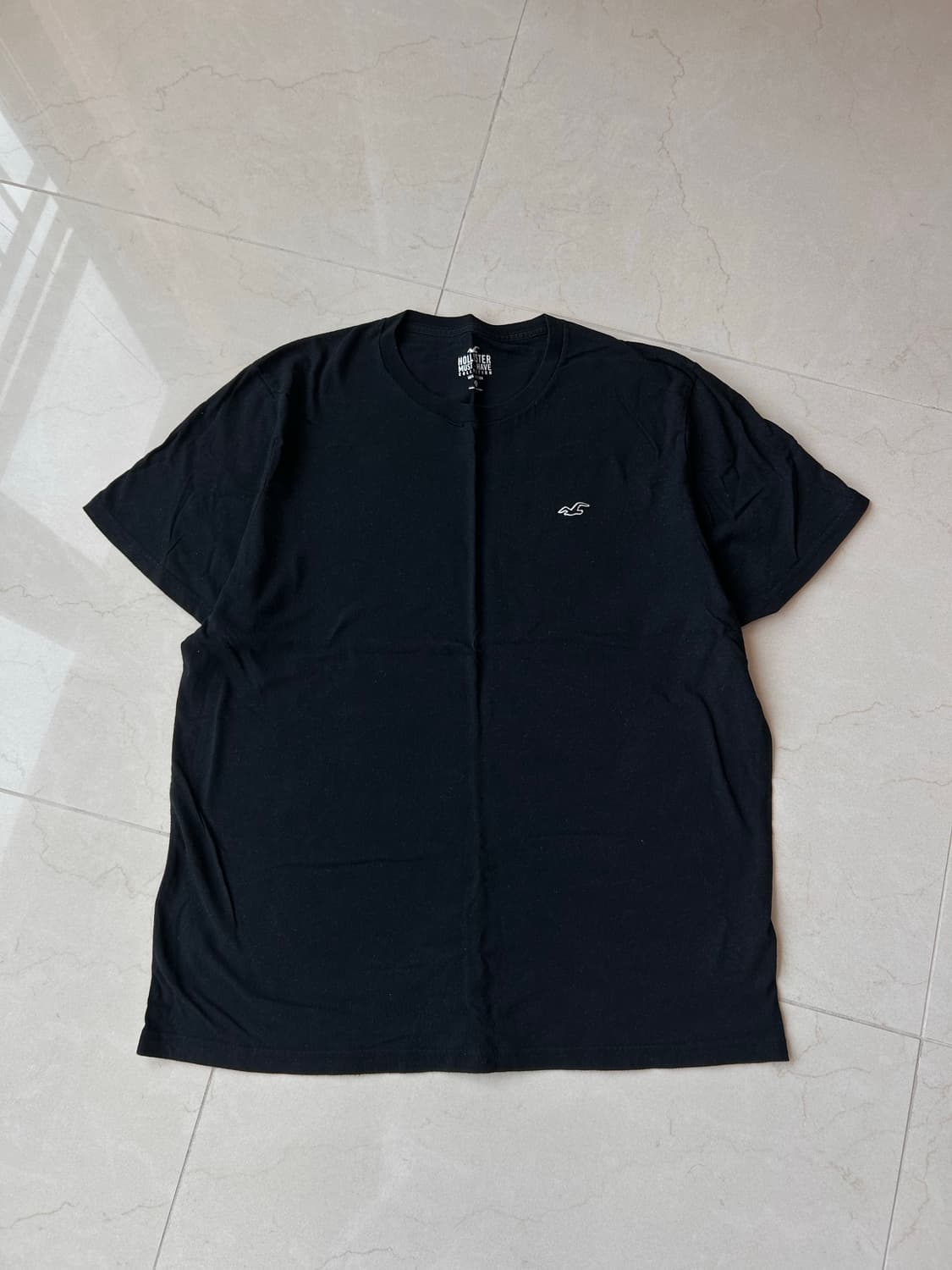 홀리스터 블랙 반팔 티셔츠 XL 상품이미지1
