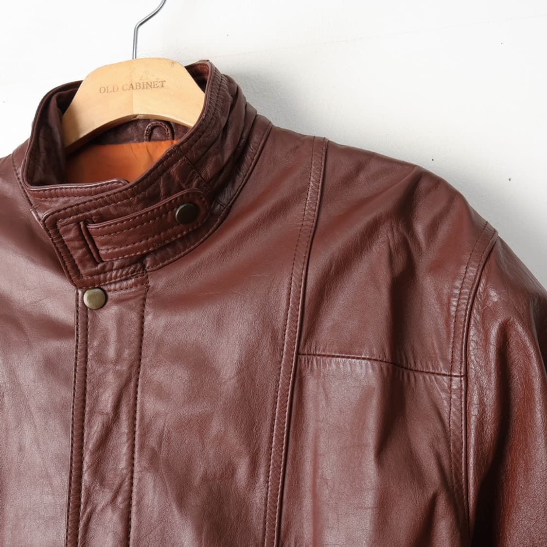 100/VALENTINO UOMO 발렌티노 빈티지 레더 봄버자켓 상품이미지4