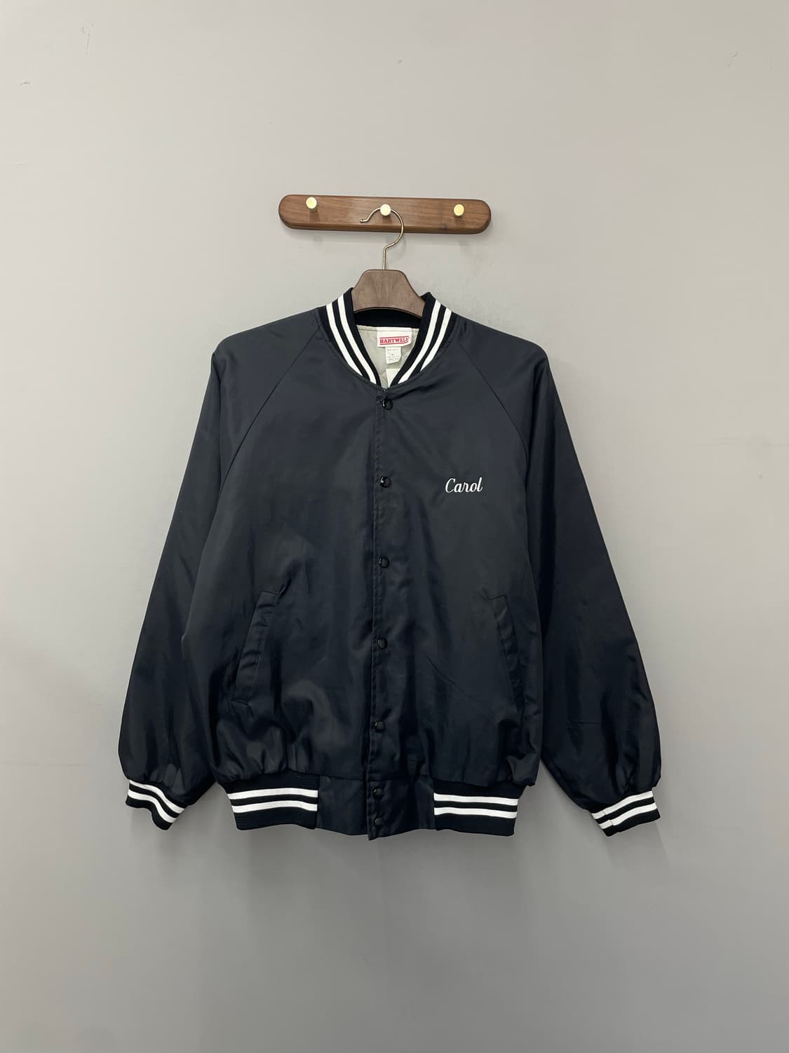 하트웰 USA 빈티지 백로고 바시티 자켓 H2584 상품이미지2