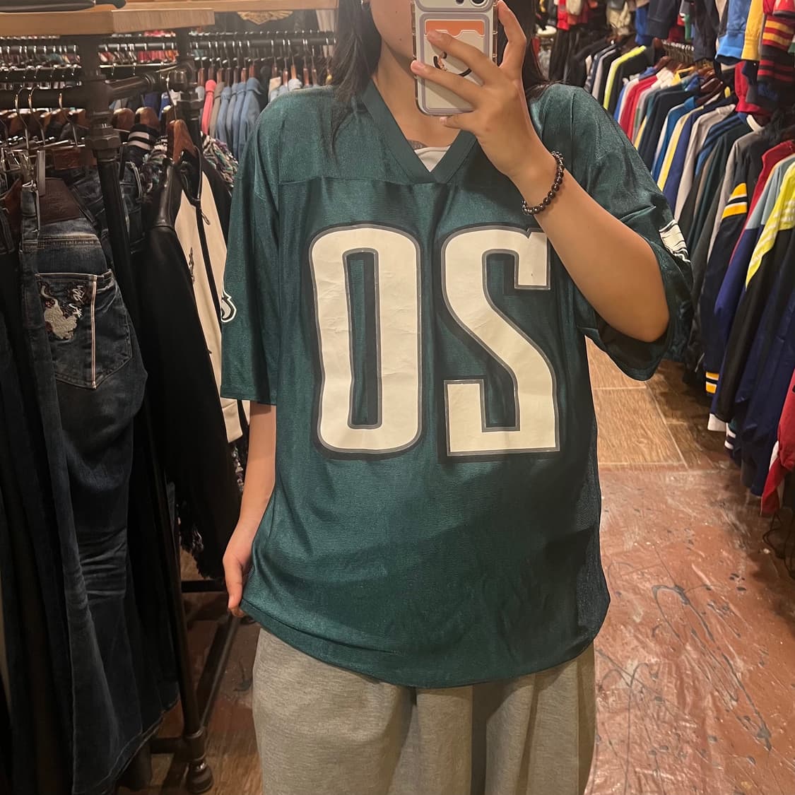[HI]NFL 풋볼져지 반팔티 그린 상품이미지3