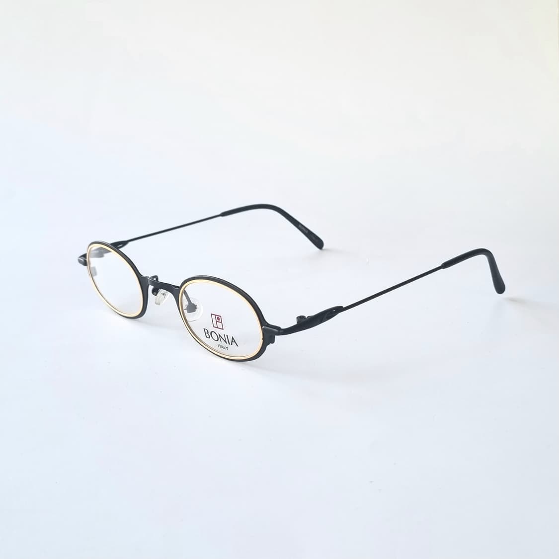 데드스탁 BONIA 빈티지 무드 미니멀 오벌 메탈 안경테 상품이미지3