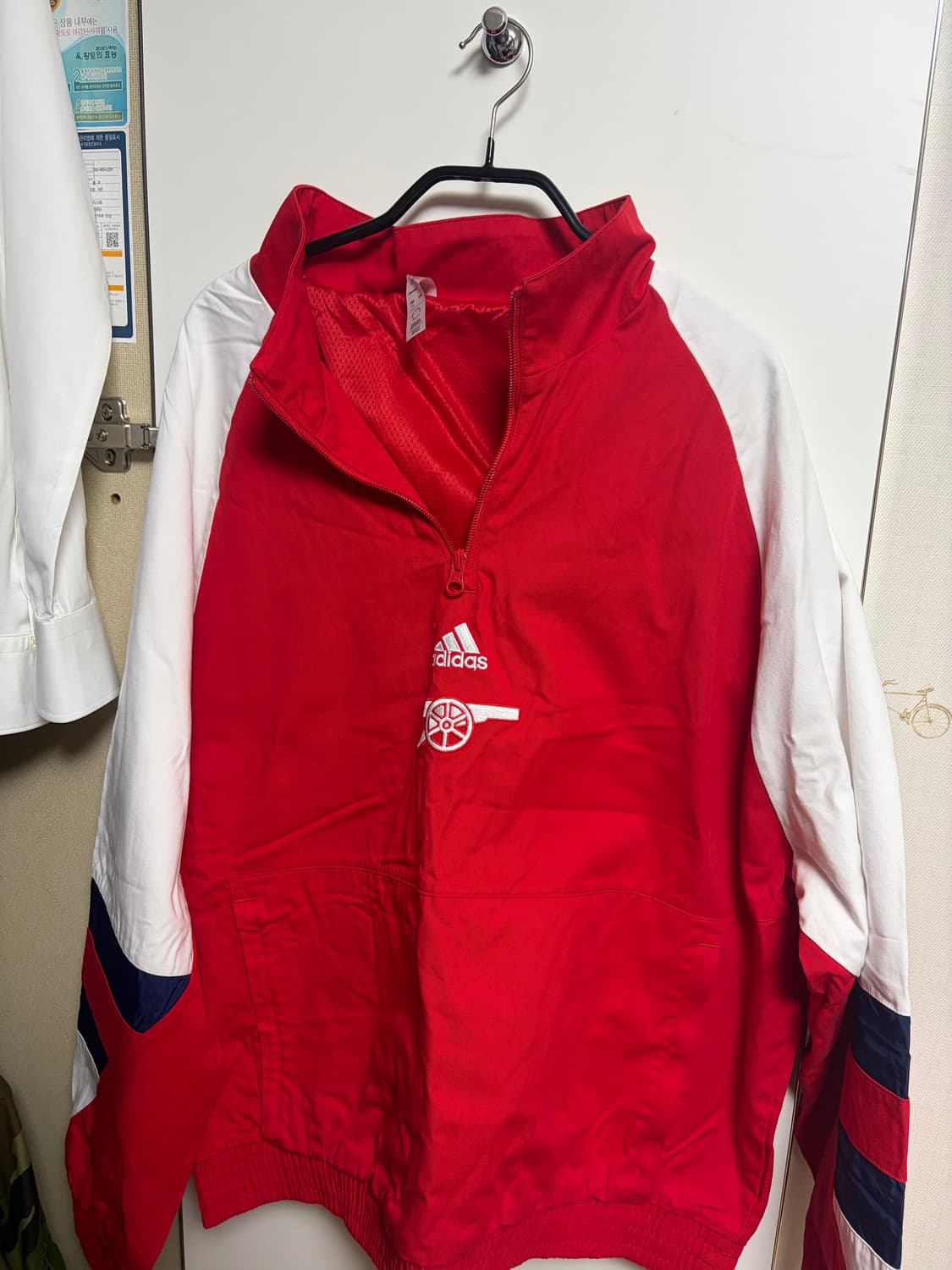 아디다스 아스날 22-23 레트로 아이콘 아노락 M사이즈 상품이미지4