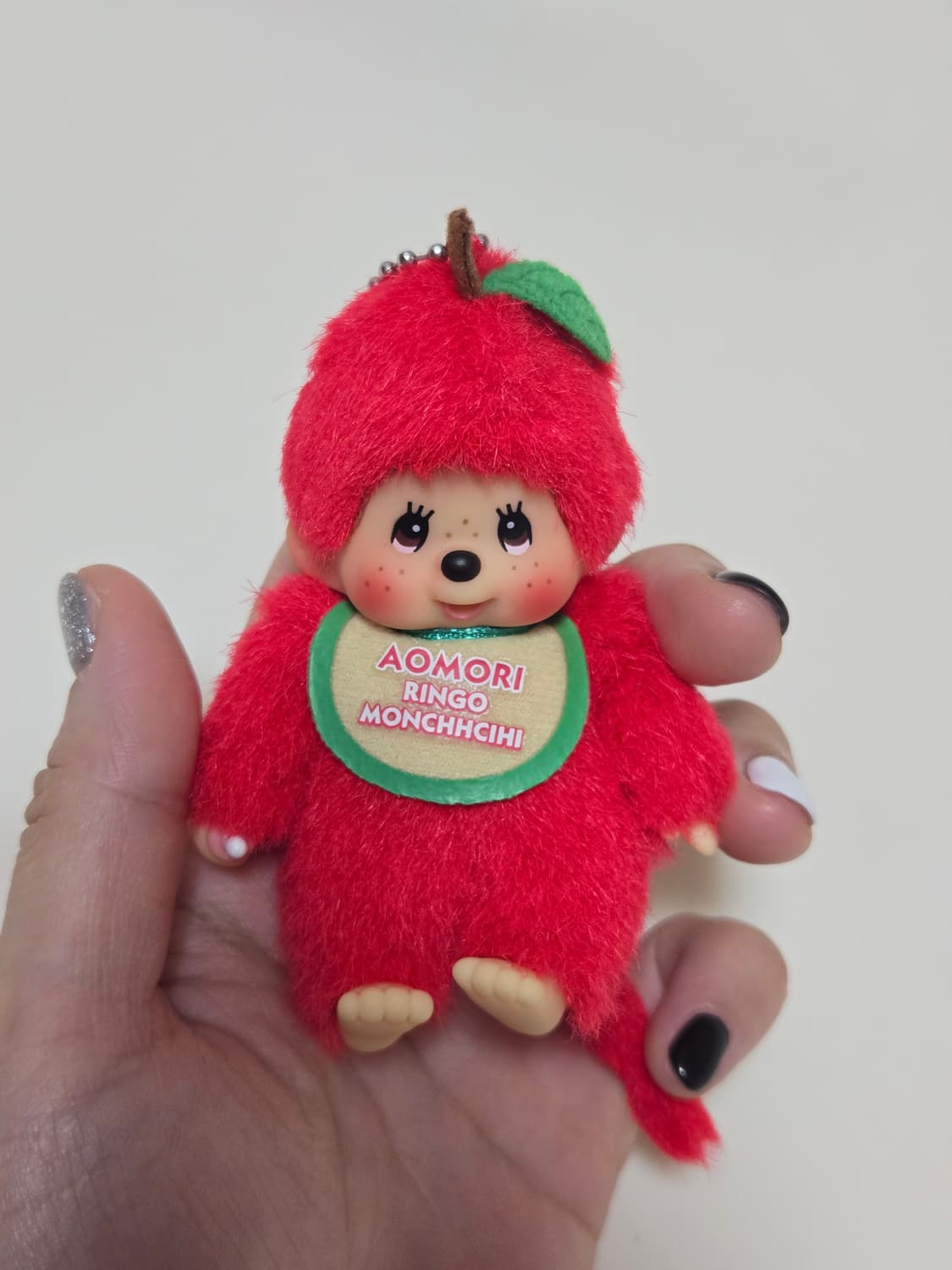 몬치치 지역한정 아오모리 한정 사과키링 상품이미지1