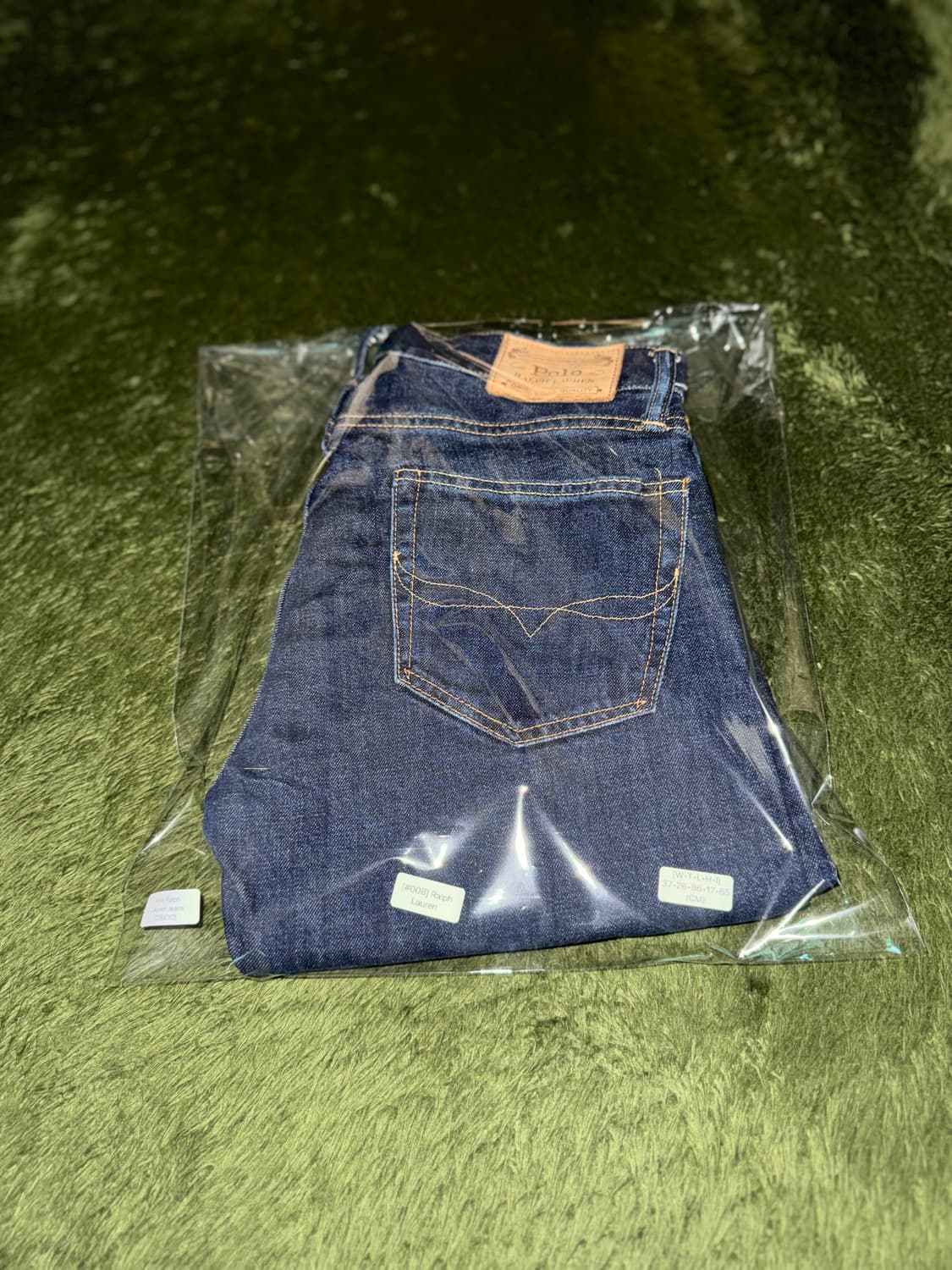 [28X30] 폴로 랄프로렌 재팬 릴리즈 워시드 데님 딥 인디고 상품이미지10