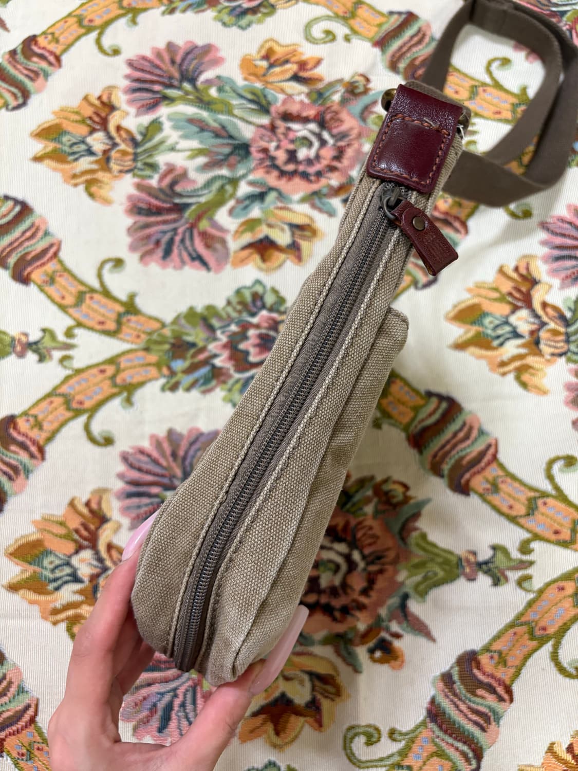 troop london 베이지 크로스백 상품이미지5