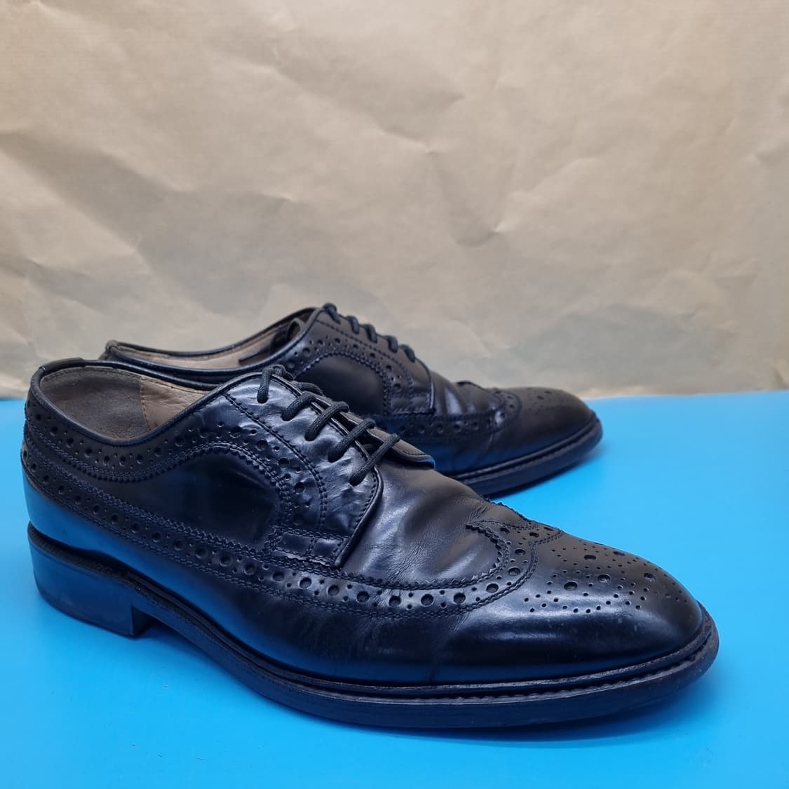 금강리갈 남성윙팁구두 실사이즈260 상품이미지1