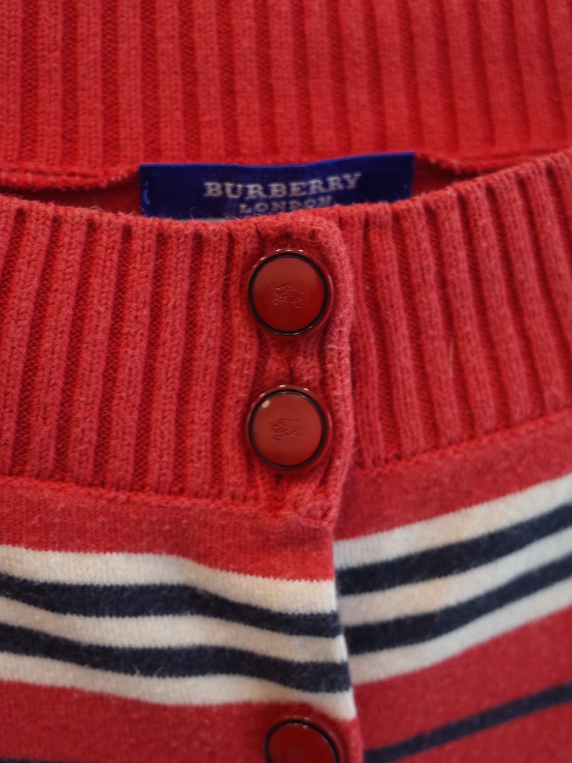 BURBERRY 버버리 블루라벨 코튼 가디건 상품이미지4