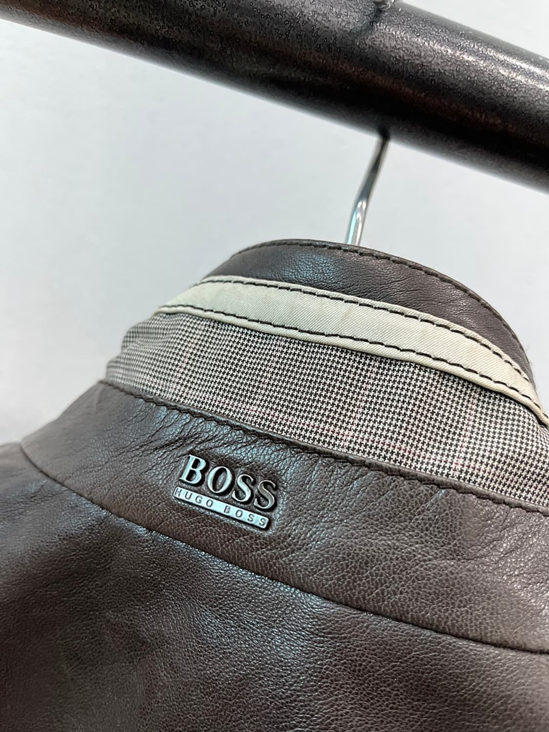 100-105) 휴고보스 레더믹스 라이더자켓  상품이미지6