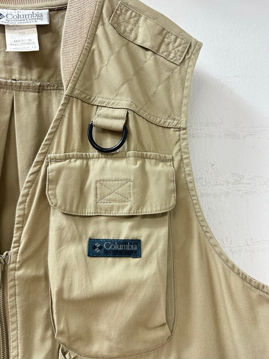 80-90s Columbia 빈티지 유틸리티 멀티 포켓 피싱 베스트  상품이미지5