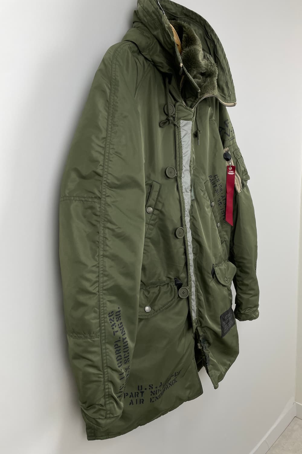 엑스톤즈(XTONZ) N3B 테스트 파일럿 헤비 파카 상품이미지6