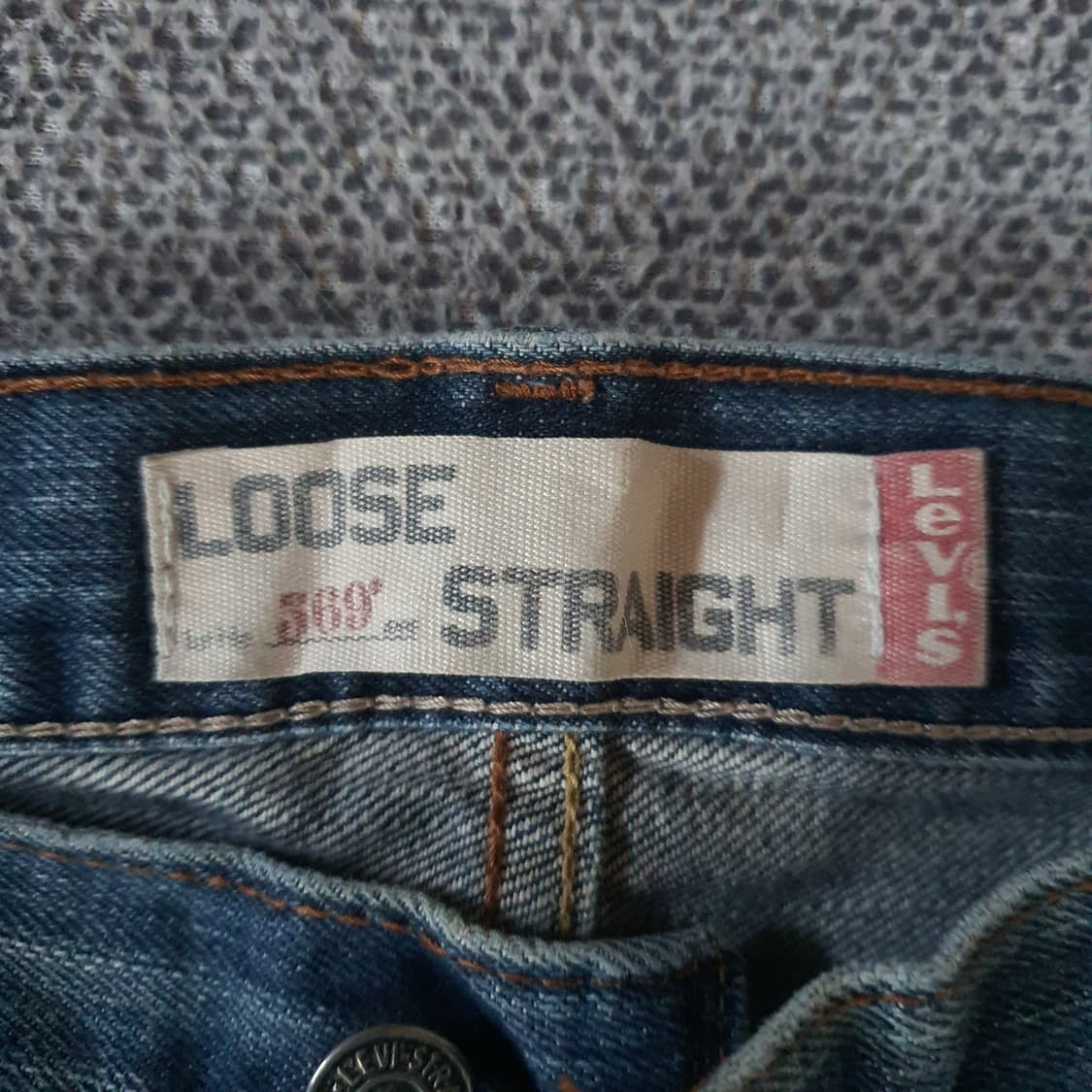 리바이스 569 빈티지  데님 팬츠 No.34 상품이미지5