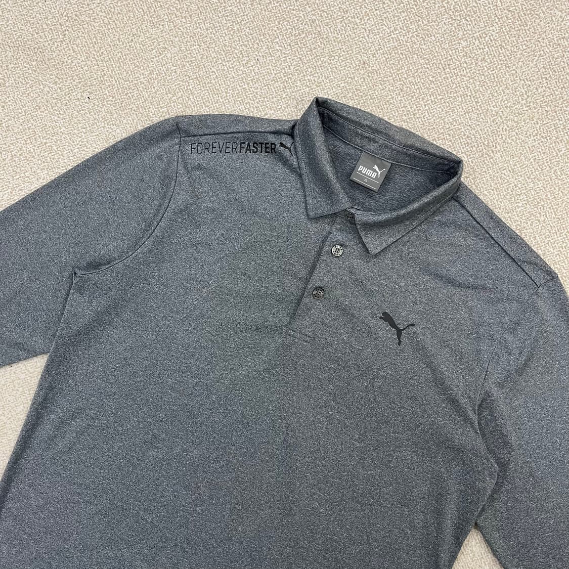 [XL] 푸마 남성 운동 기능성 긴팔 카라 티셔츠 3985 상품이미지4