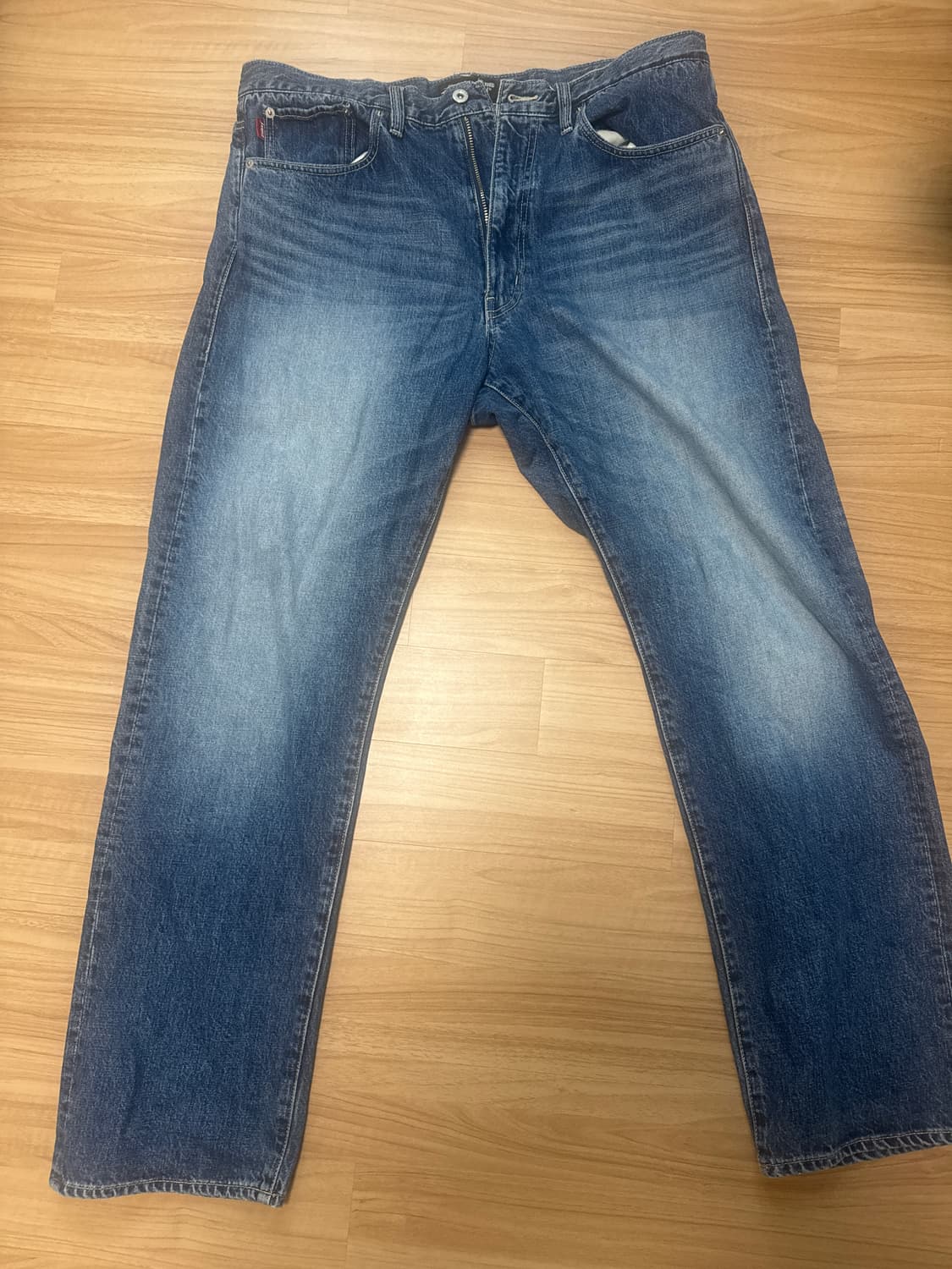 Stussy rough&rugged back printing denim 상품이미지3