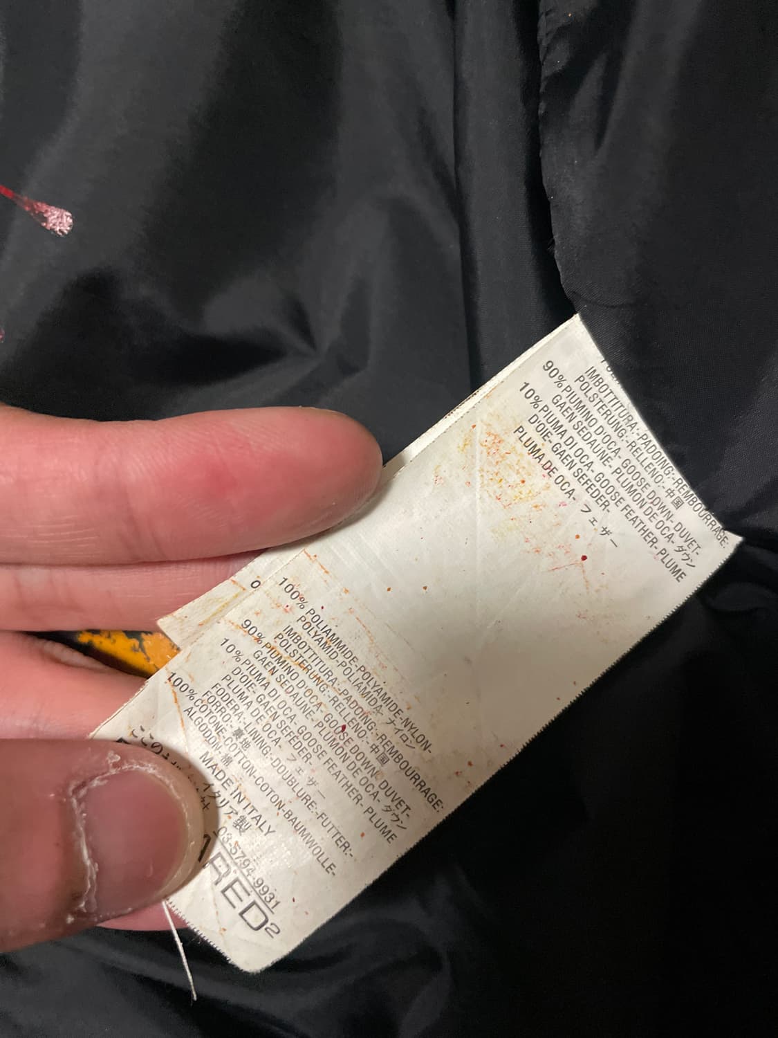 DSQUARED2 디스퀘어드2 2WAY Y2K 다운 패딩 봄버 자켓  상품이미지9