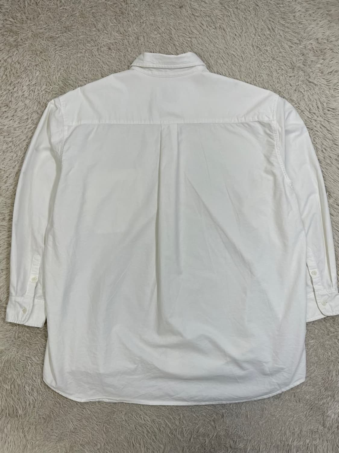 라퍼지스토어 오가닉코튼 화이트 셔츠/#2696 상품이미지3