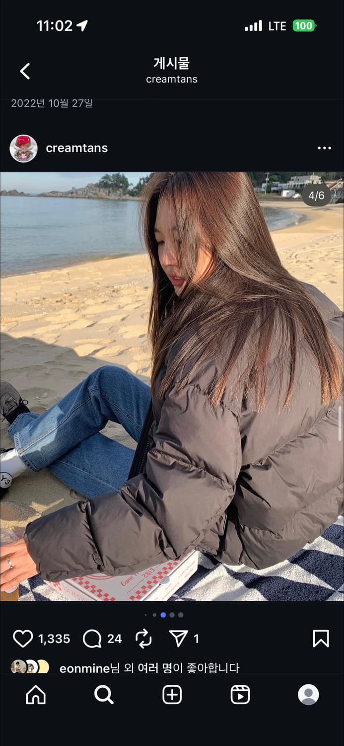 타낫 클래식 푸퍼 자켓 블랙 상품이미지4