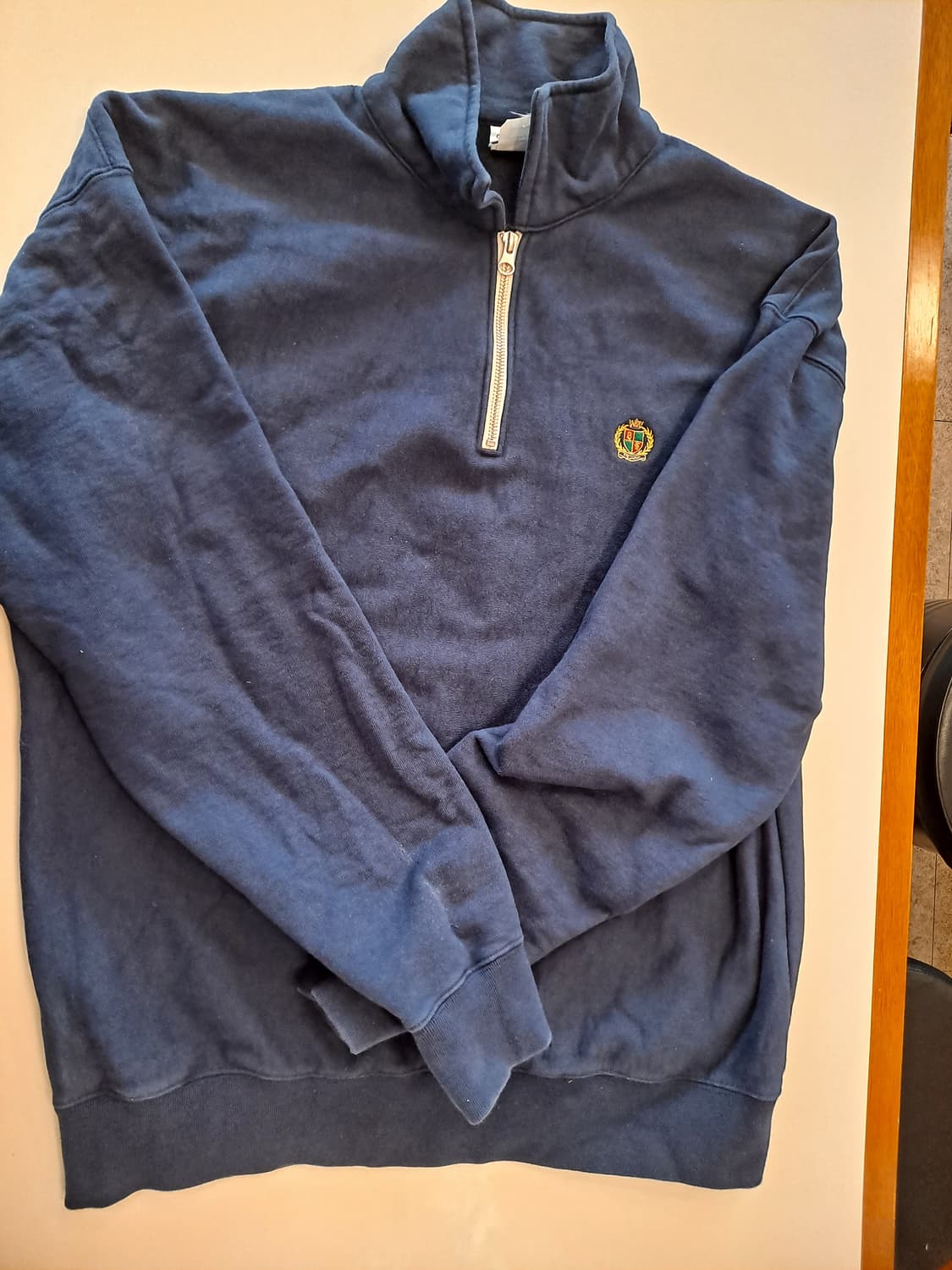 아웃스탠딩 OS로고 하프집업 스웻셔츠 M사이즈 상품이미지1