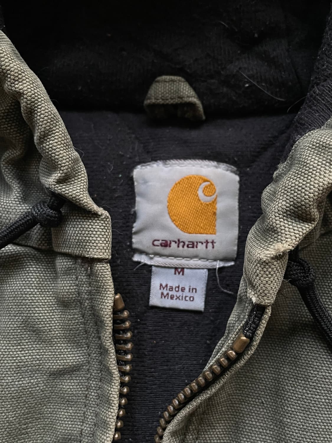 칼하트 j130 ARG 아미그린 액티브 샌드스톤 carhartt 빈티지 상품이미지3