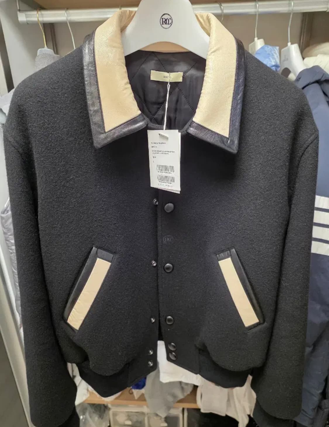 (급매)렉토 L 바시티자켓  3회착용 상품이미지2