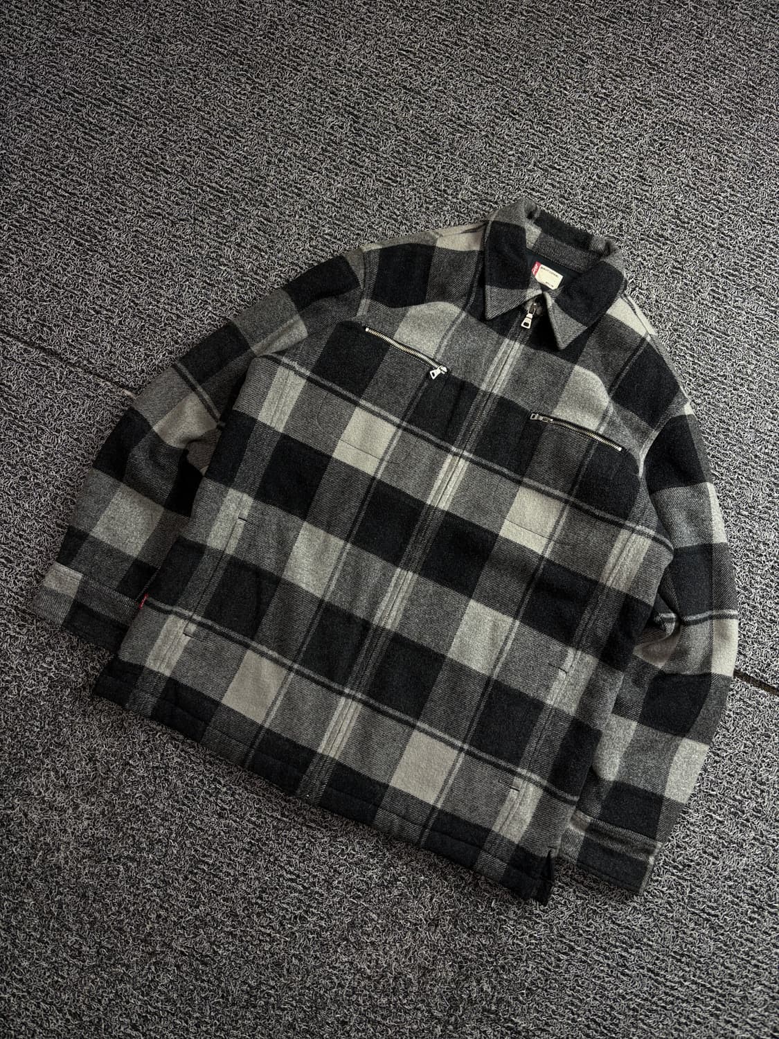리바이스 USA 타탄체크 울 자켓 2448 상품이미지1