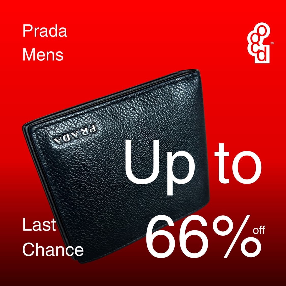 [급매][풀박] PRADA Black Leather Wallet 상품이미지1