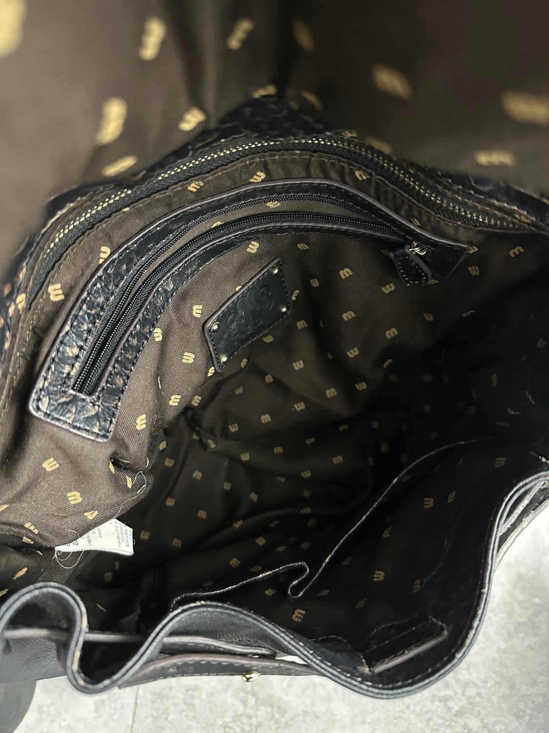 Croco embossed leather bag 상품이미지9